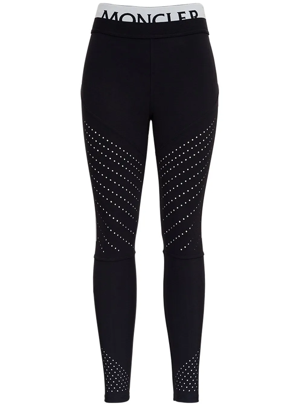 Moncler Elastic Logo Band Leggings