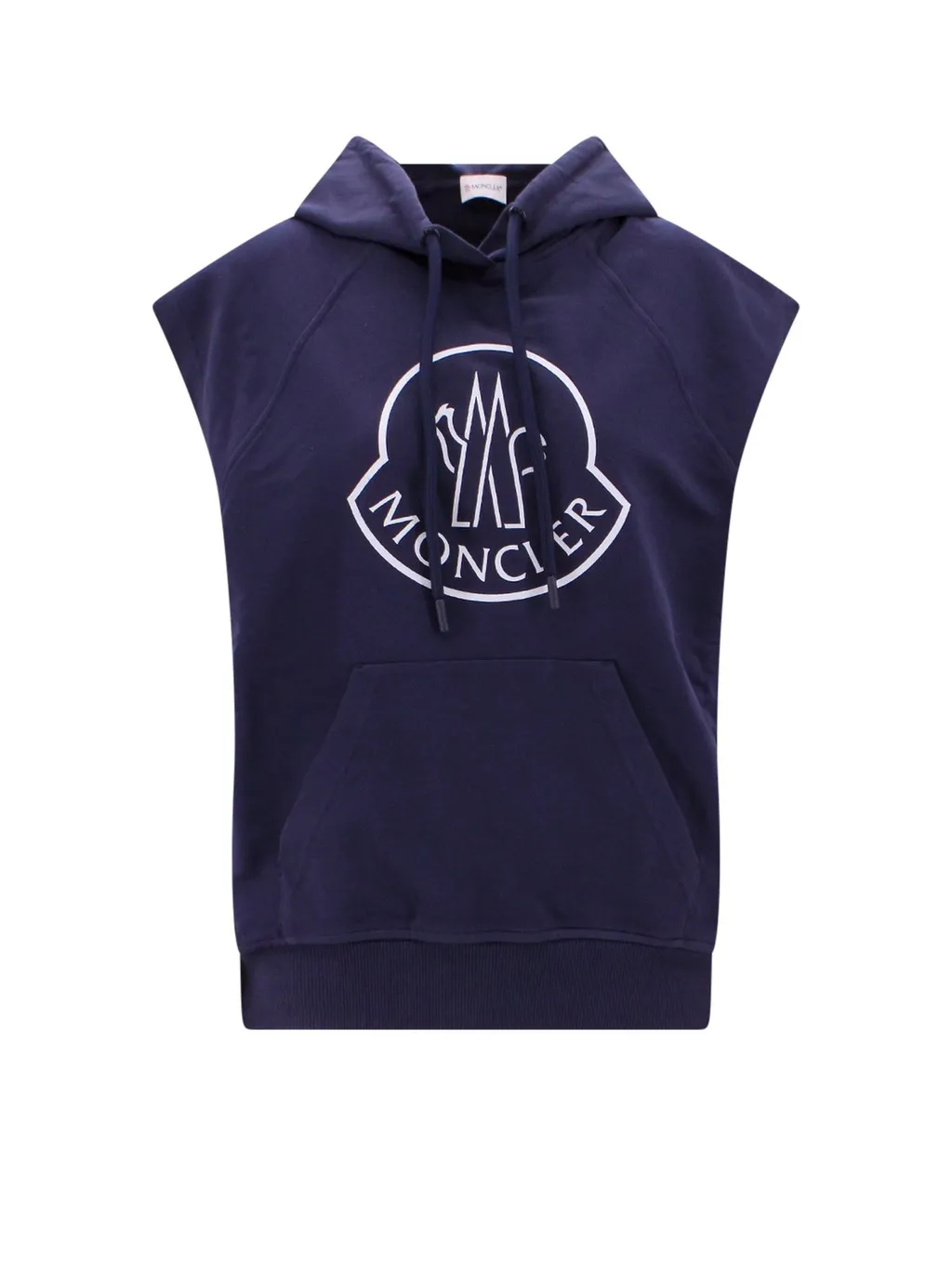 Moncler Logo Printed Sleeveless Sweatshirt
