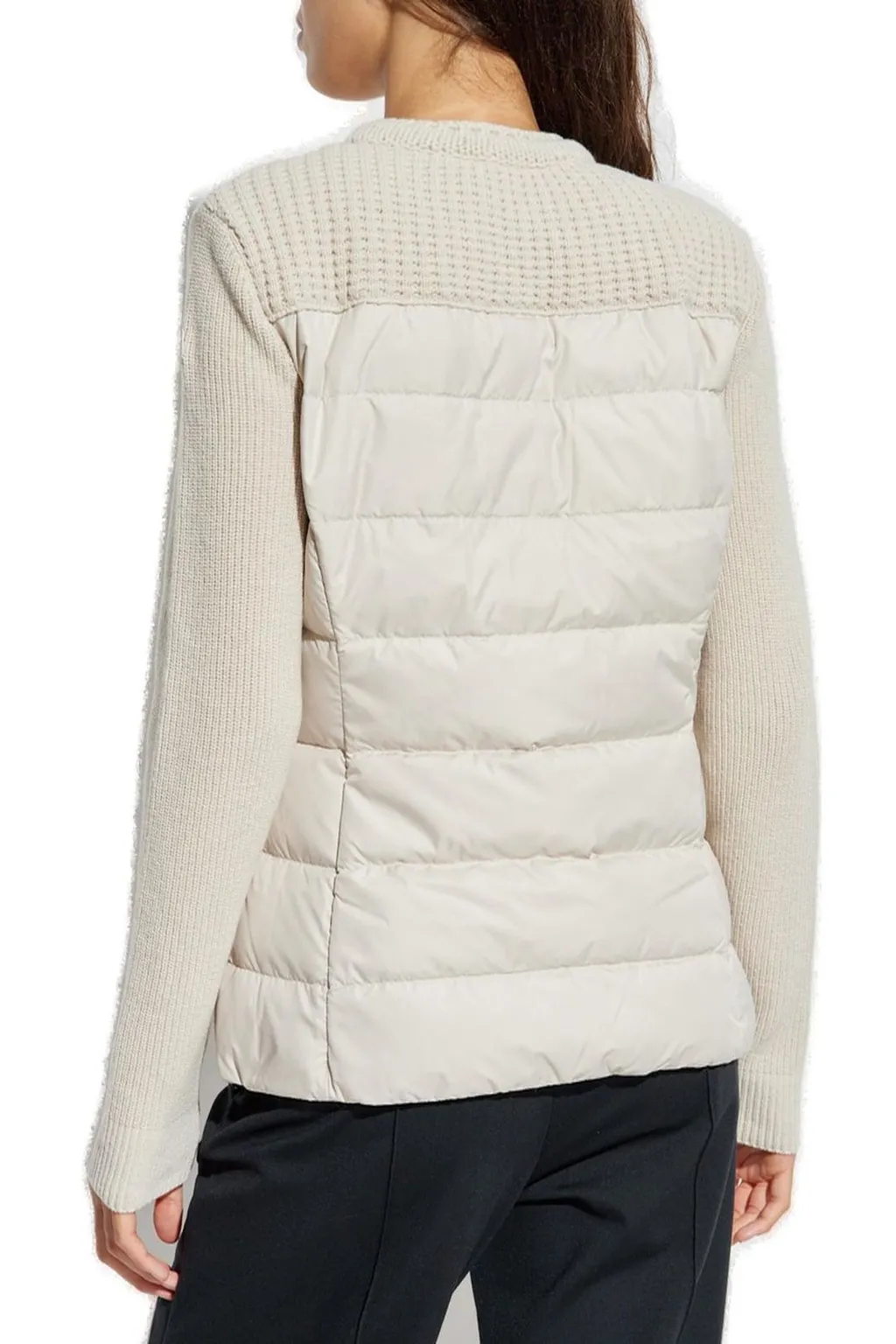 Moncler Padded Back Zipped Cardigan