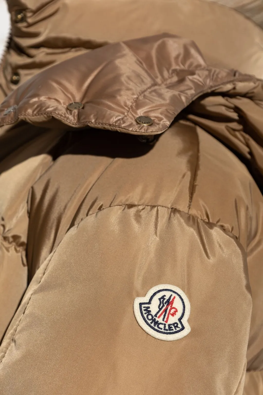 Moncler Agneux Hooded Short Quilted Jacket