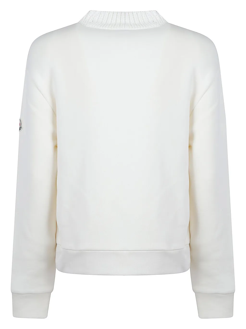 Moncler Logo Patch Crewneck Sweatshirt