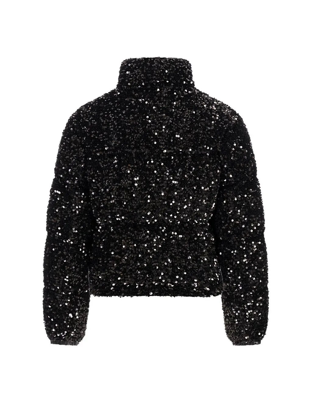 Moncler Louvi Sequin-Embroidered Short Down Jacket