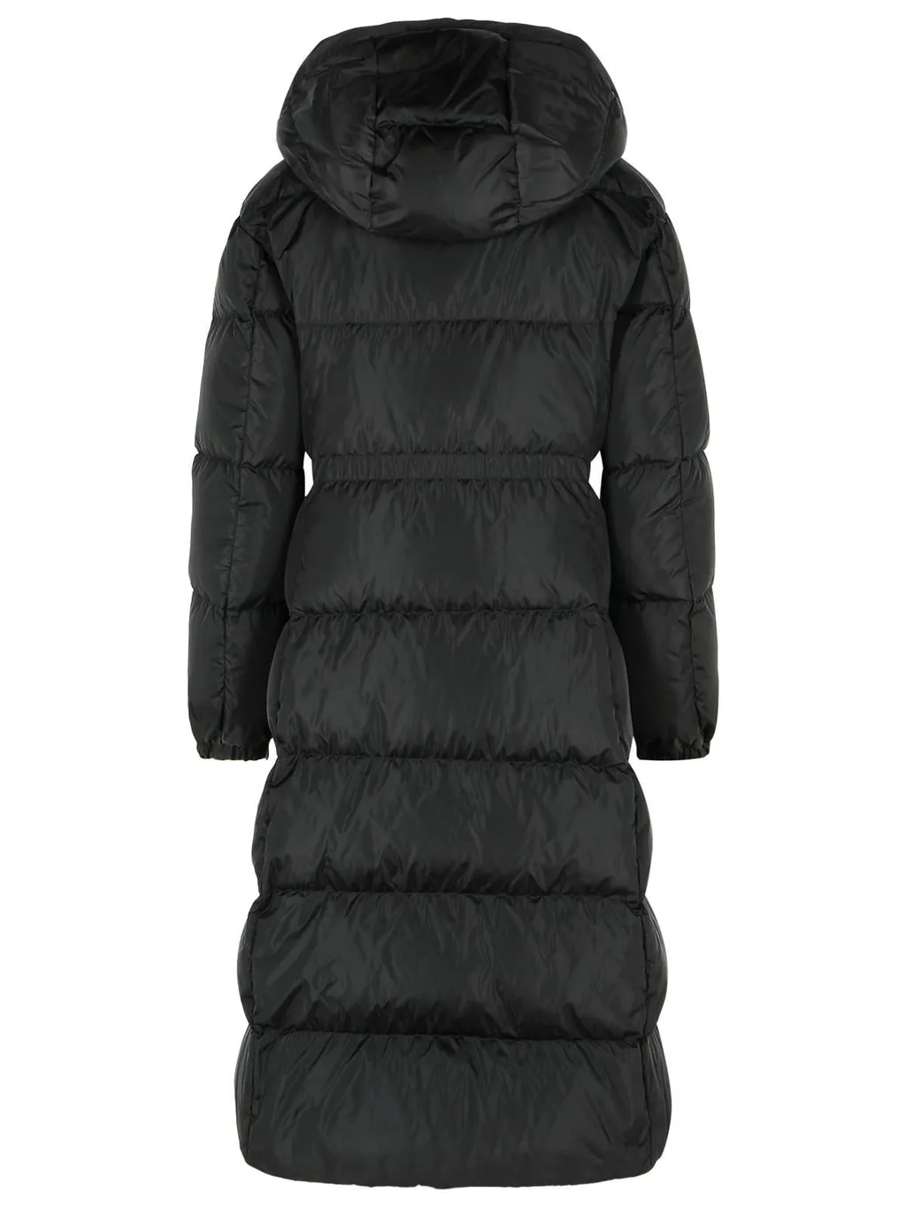 Moncler Chamer Hooded Long Quilted Jacket