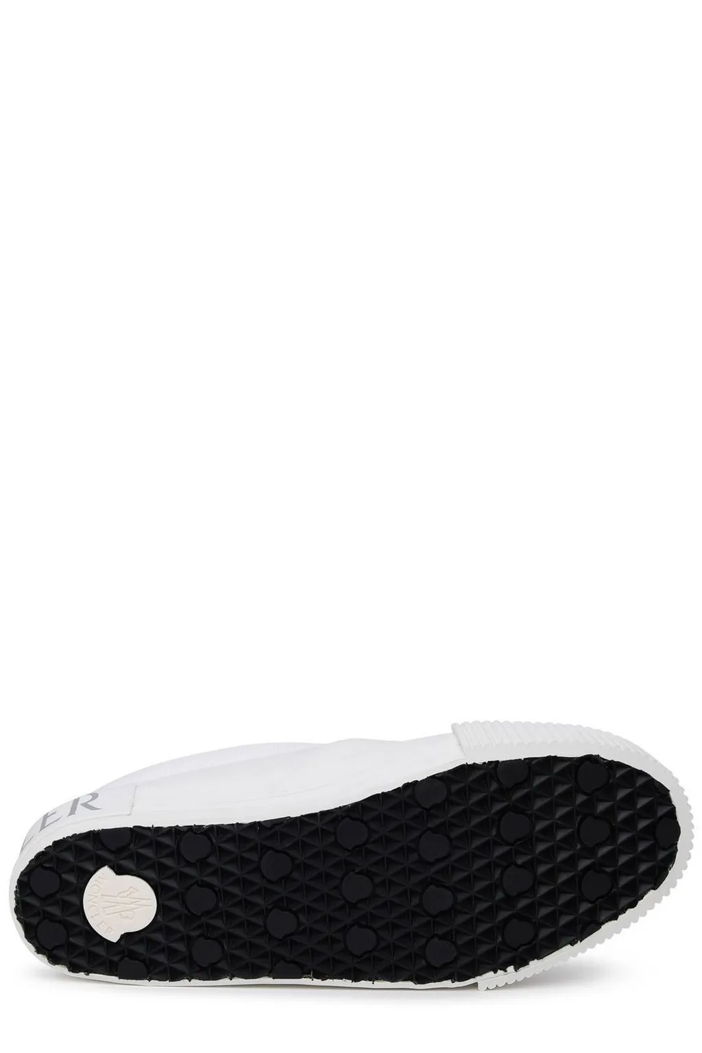 Moncler Round Toe Logo Trim Sneakers