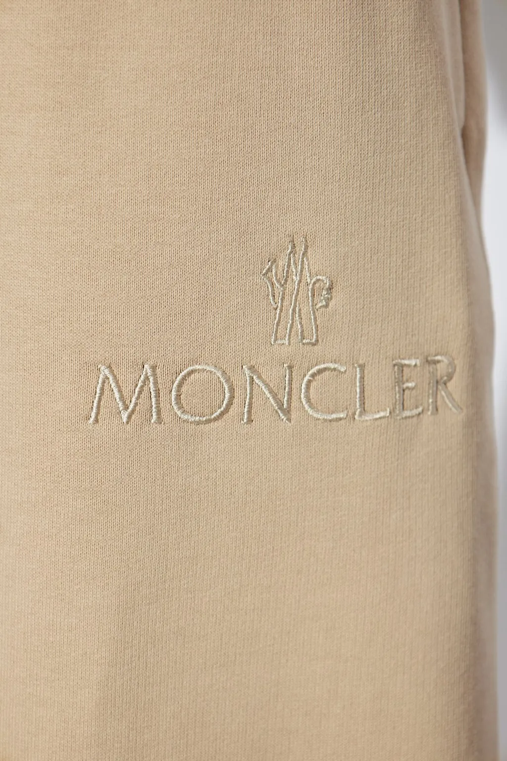 Moncler Logo Embroidered Elastic Waist Pants