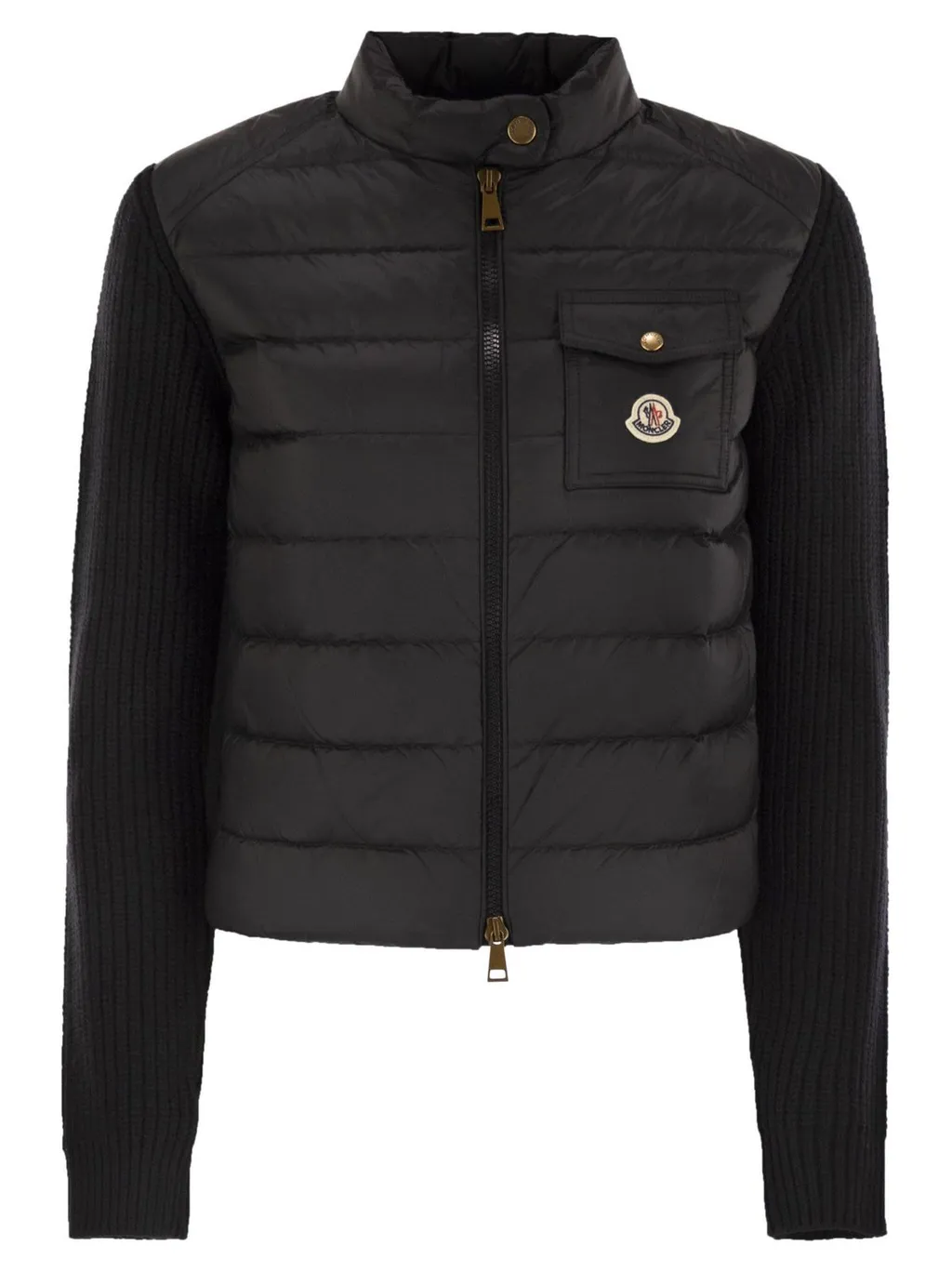 Moncler Padded Zip-Up Cardigan