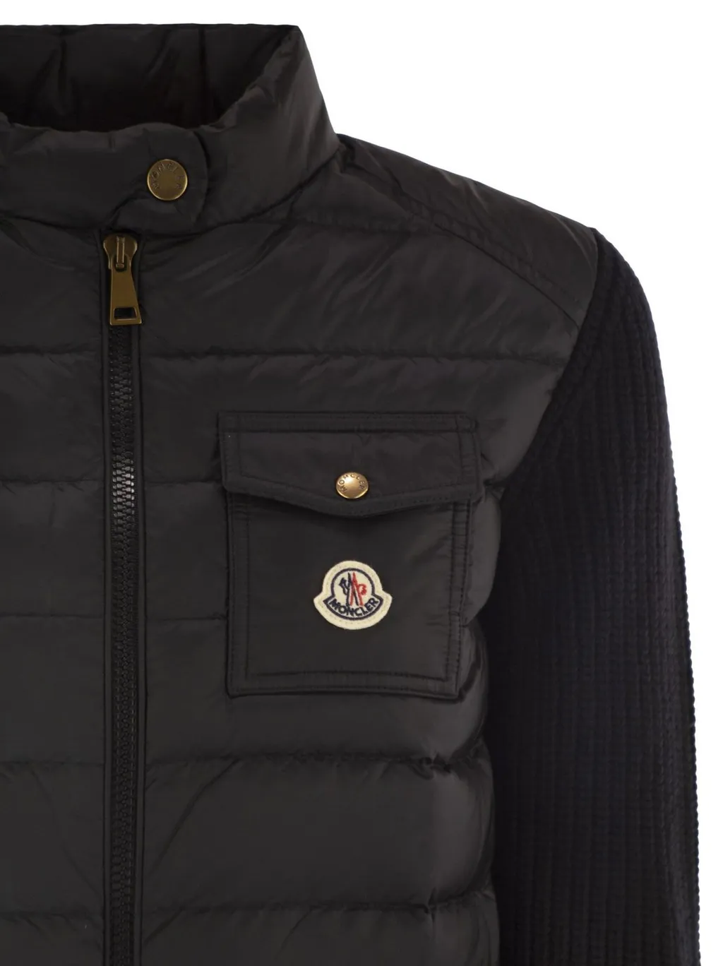 Moncler Padded Zip-Up Cardigan