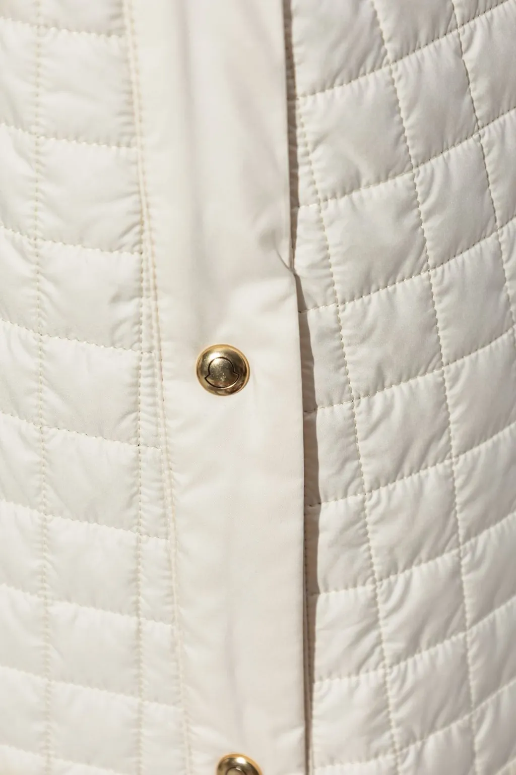 Moncler Square-Quilted Padded Midi Skirt