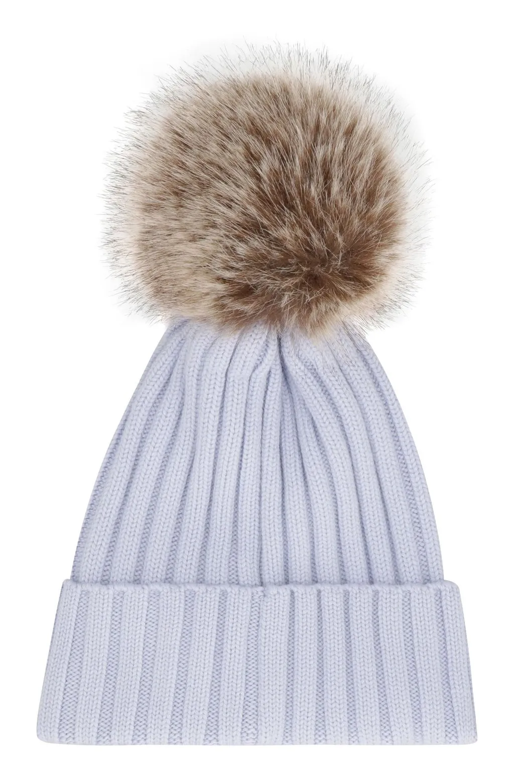 Moncler Pom Pom Embellished Ribbed Beanie