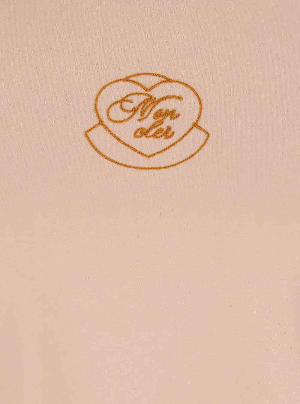 Moncler Logo-Embroidered Crewneck T-Shirt