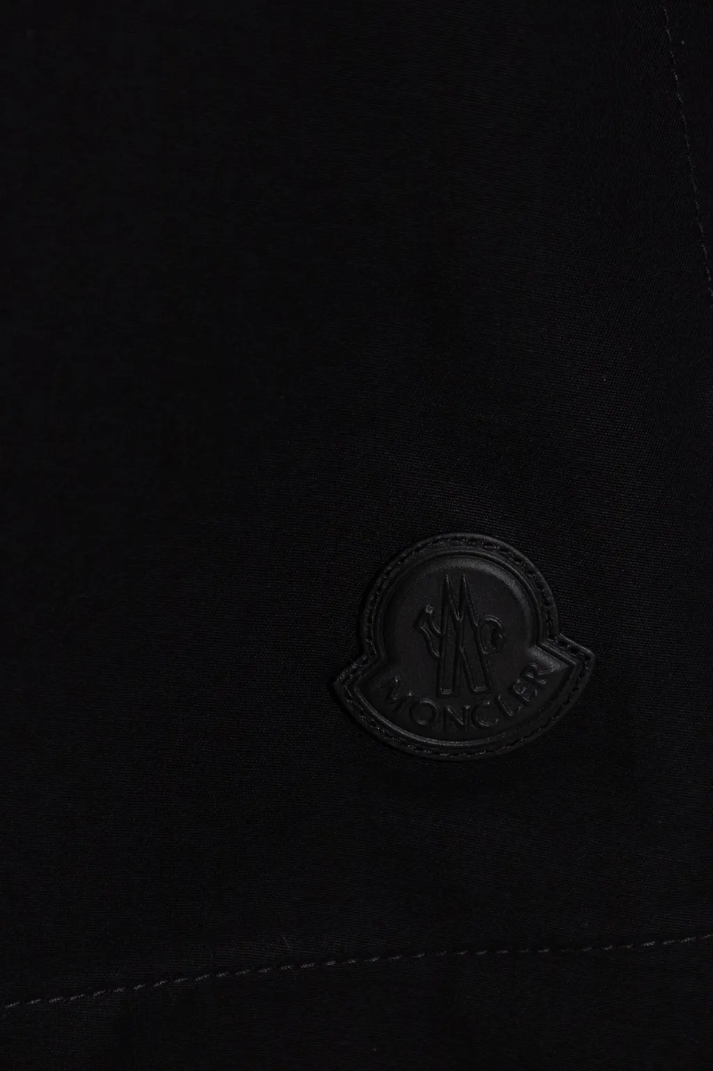Moncler Logo Patch A-Line Midi Skirt