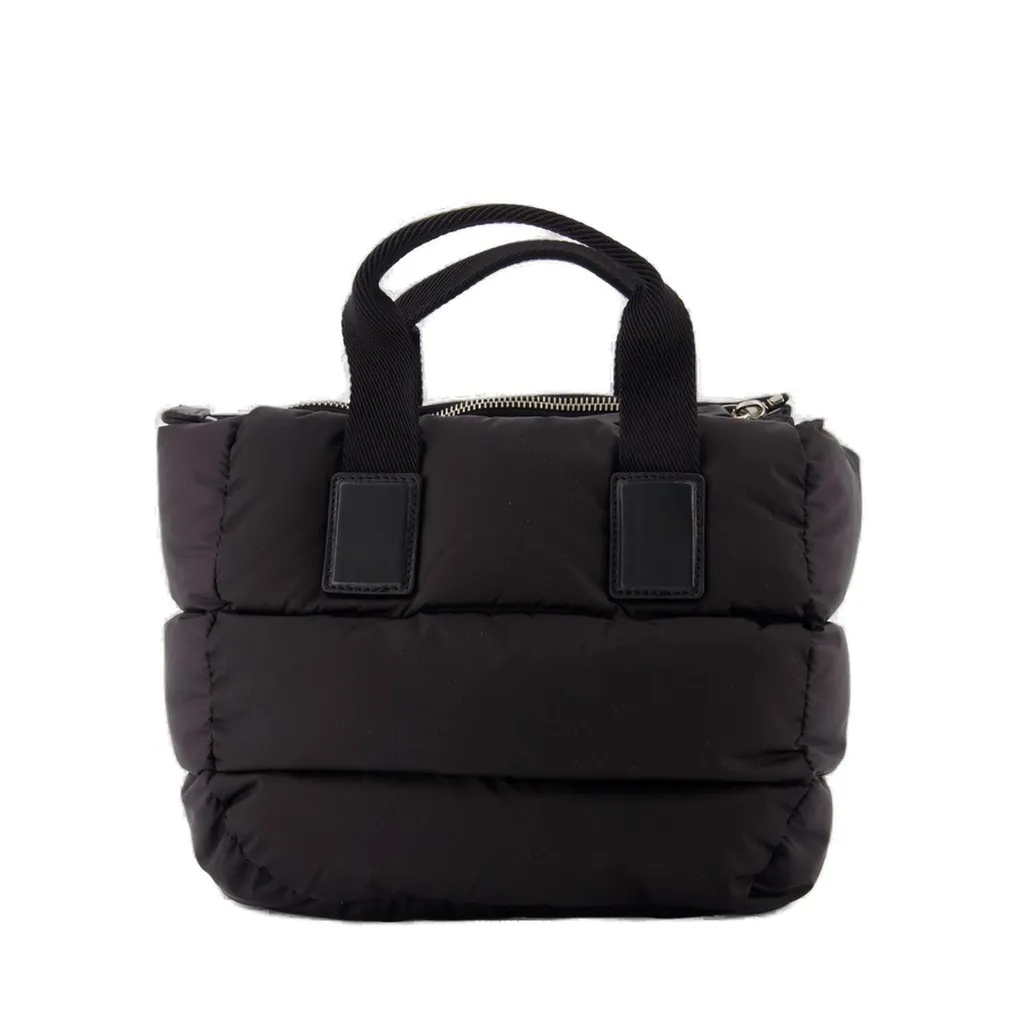 Moncler Logo Patch Padded Top Handle Bag