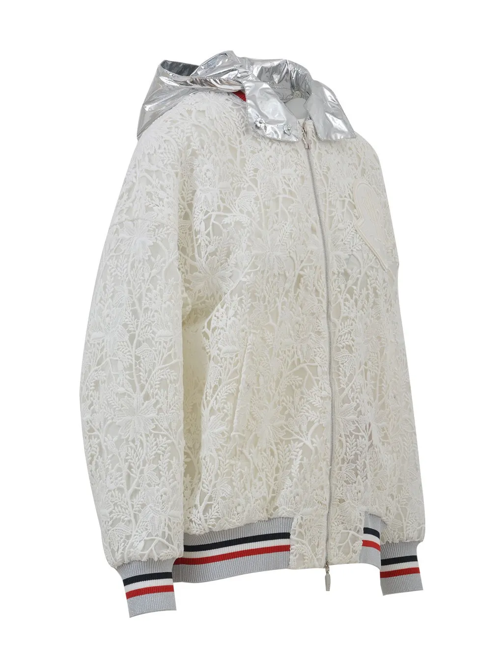 Moncler Macrame Detailed Hooded Jacket