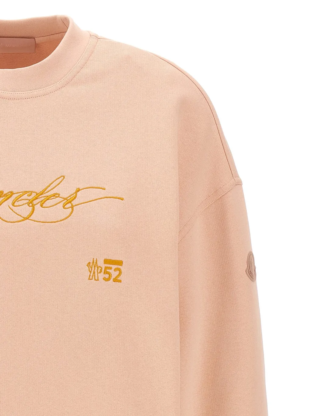 Moncler Logo-Embroidered Crewneck Sweatshirt