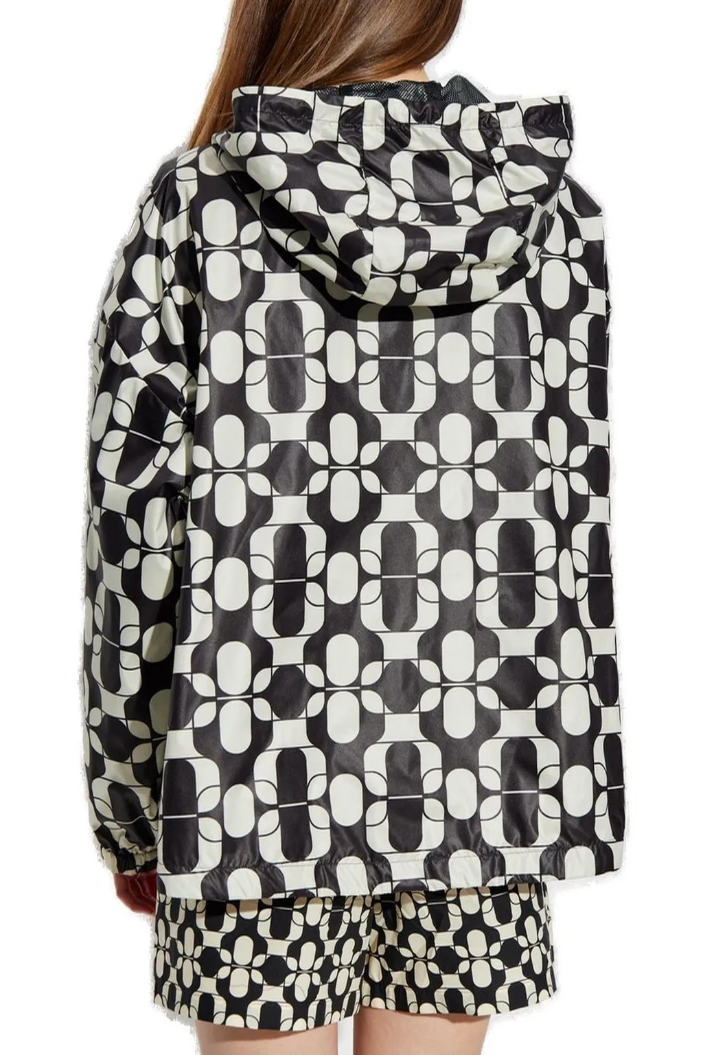 Moncler Graphic Print Zip-Up Jacket