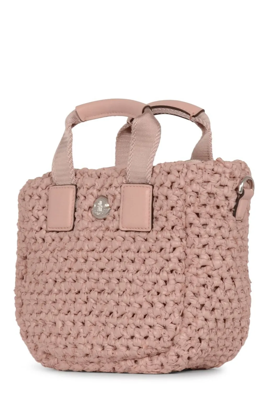 Moncler Caradoc Woven Micro Tote Bag