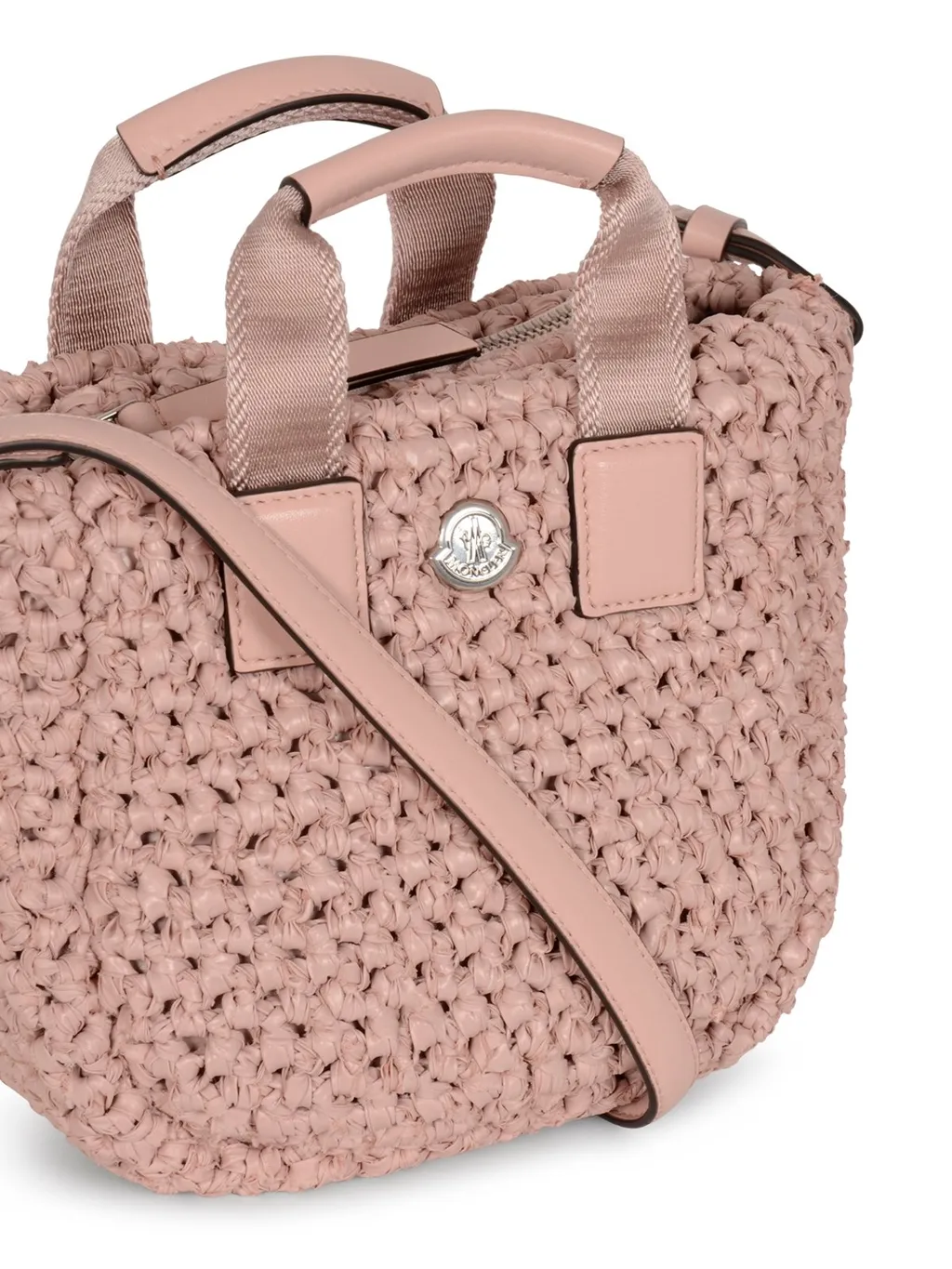 Moncler Caradoc Woven Micro Tote Bag