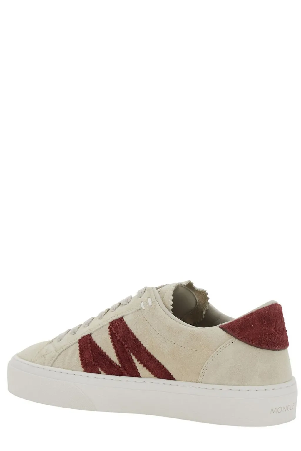 Moncler Round Toe Lace-Up Sneakers