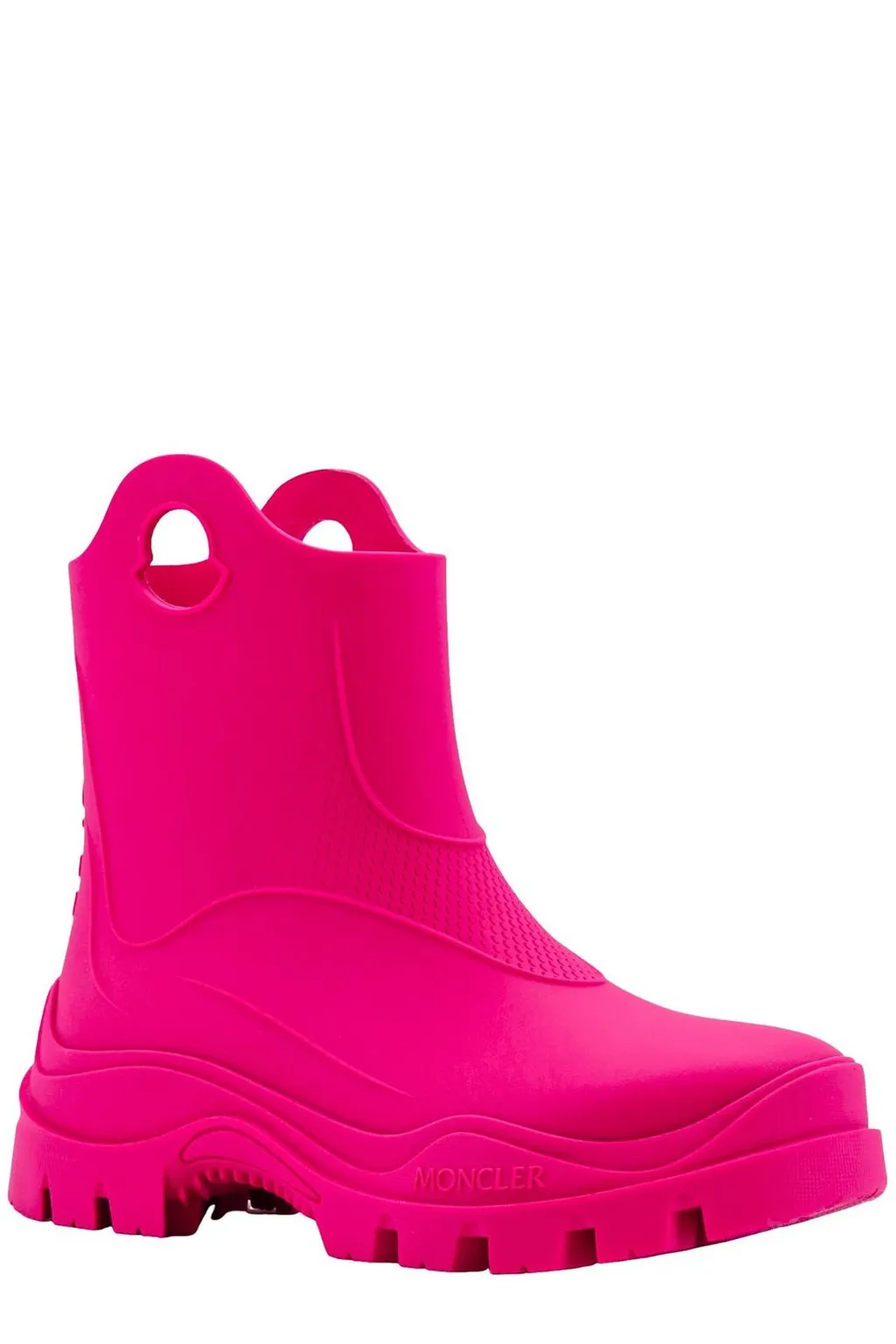 Moncler Misty Round-Toe Rain Boots