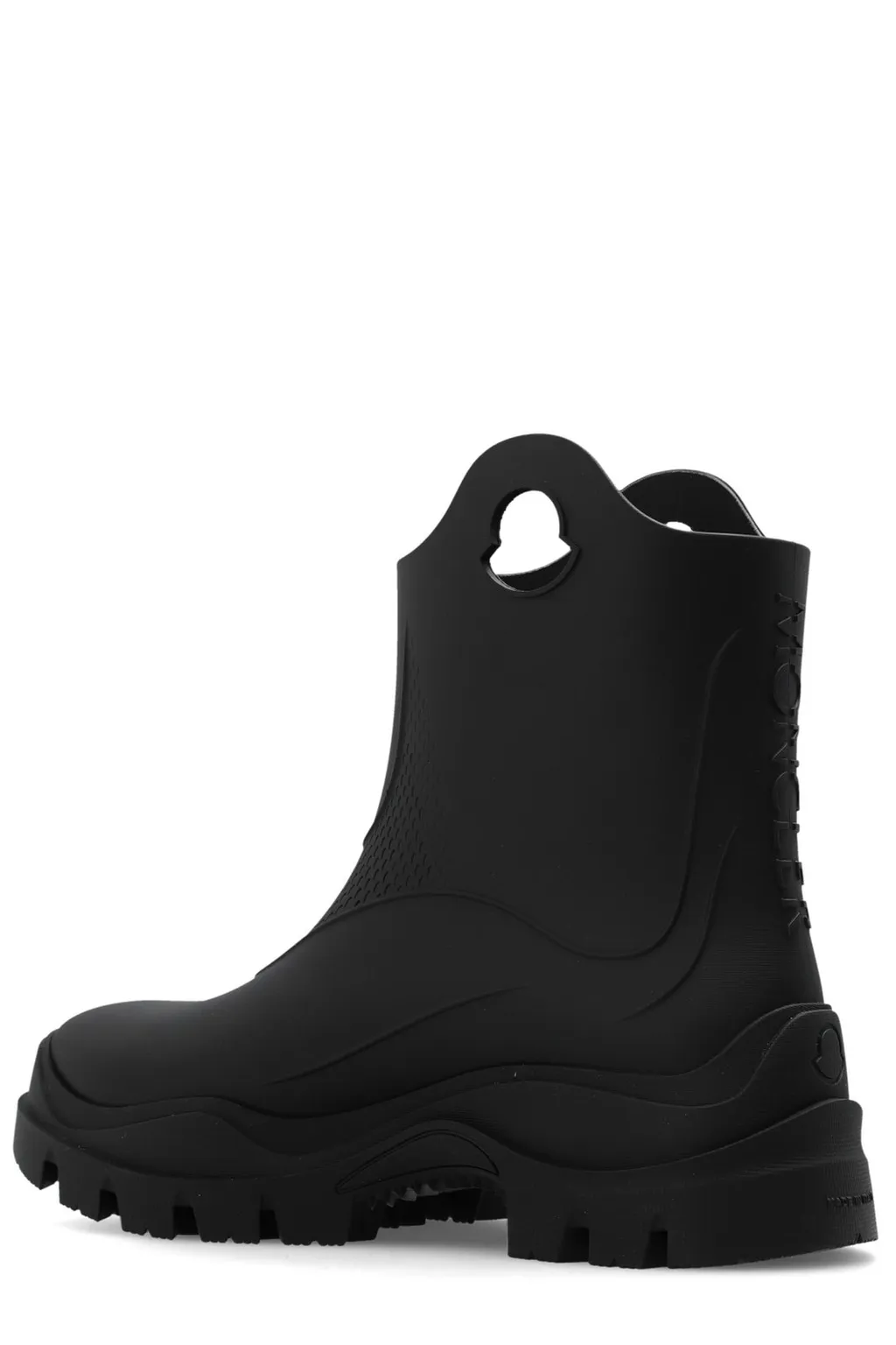 Moncler Misty Round-Toe Rain Boots