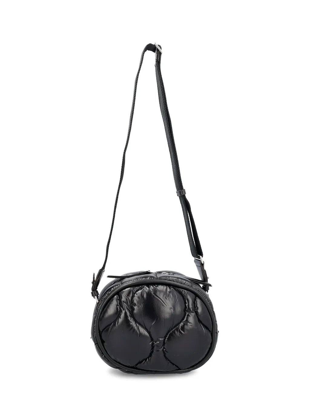 Moncler Logo Patch Zip-Up Shoulder Bag