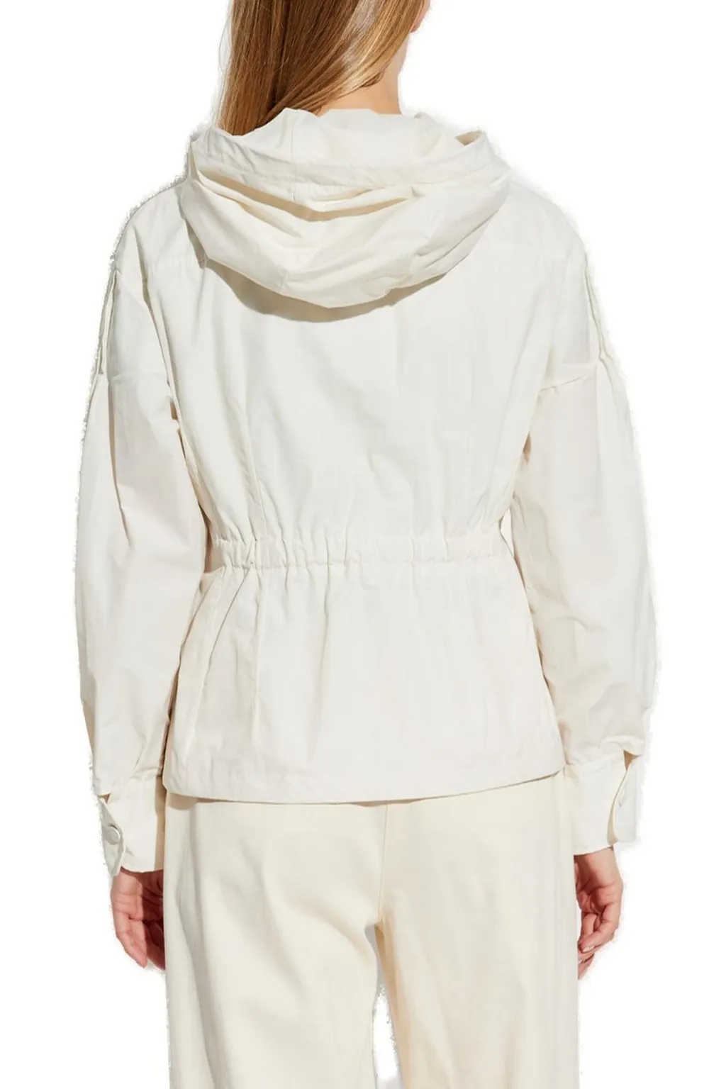 Moncler Zip-Up Hooded Jacket