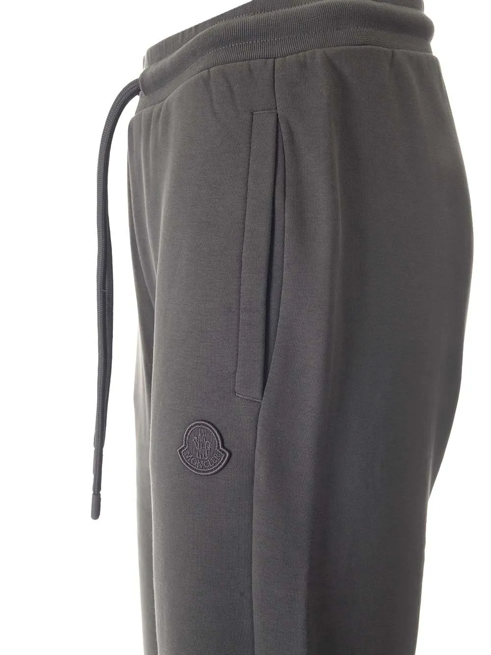 Moncler Drawstring Logo Patch Pants