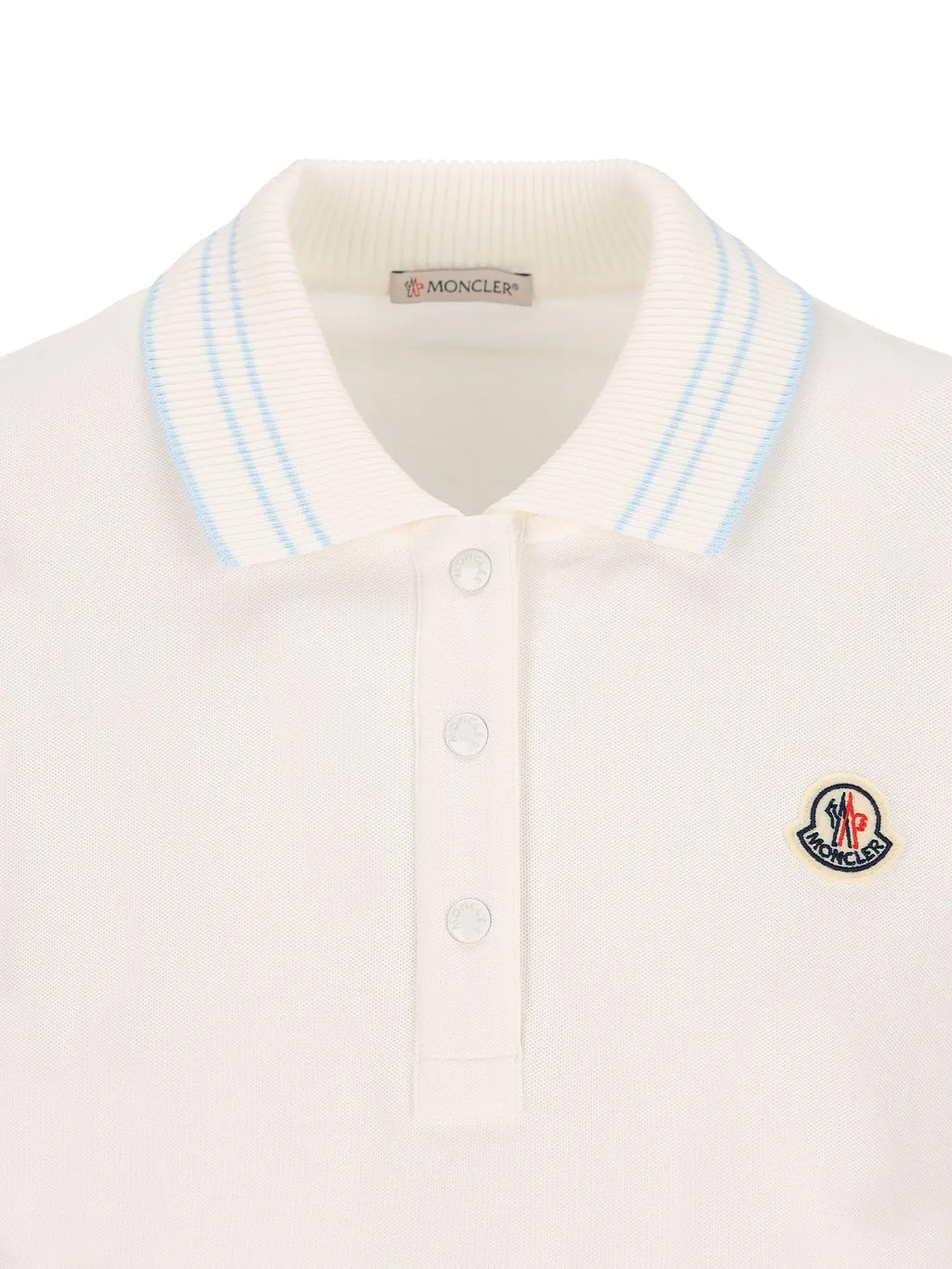 Moncler Logo Patch Short-Sleeved Polo Shirt