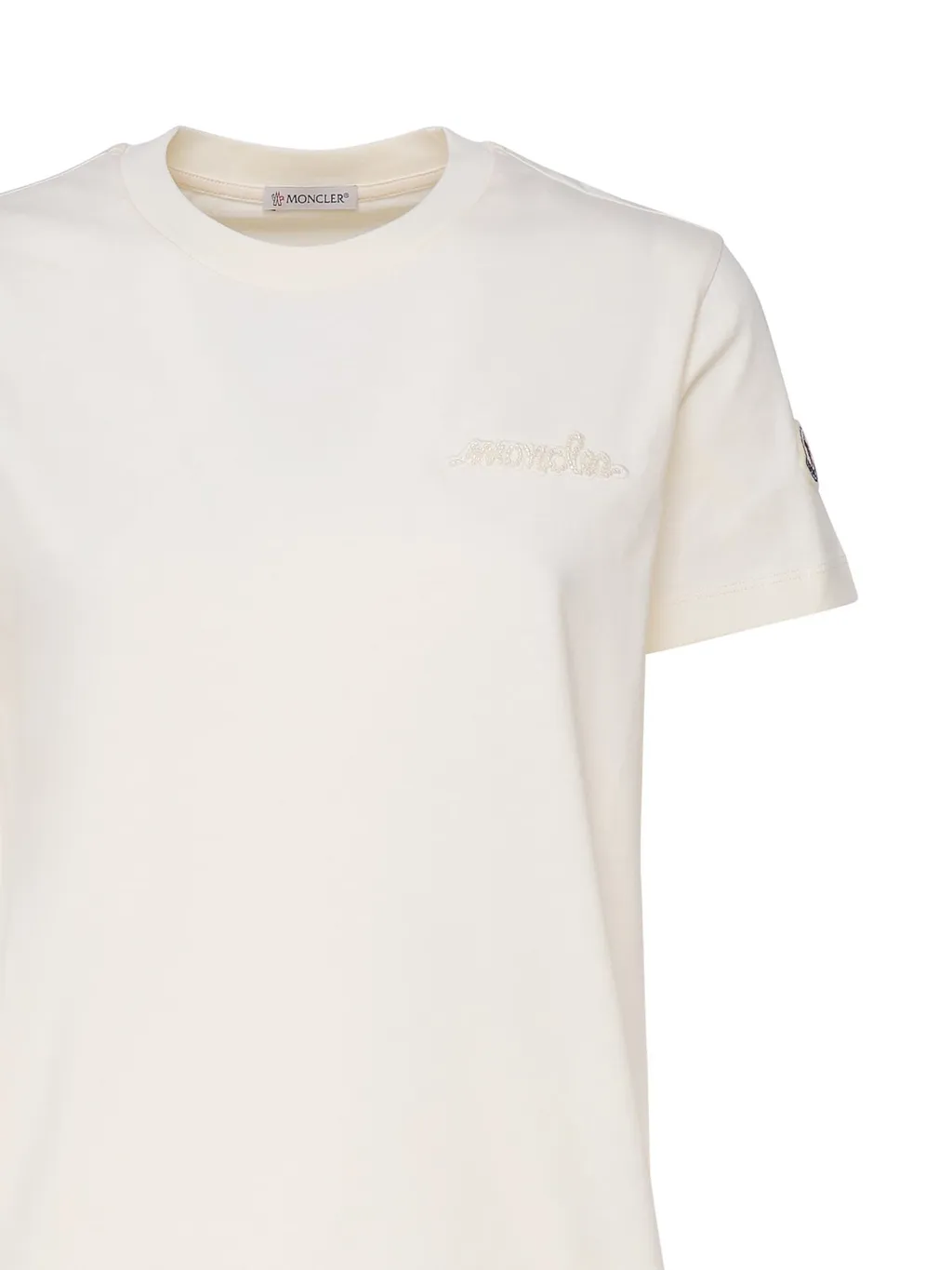 Moncler Logo Embellished T-Shirt