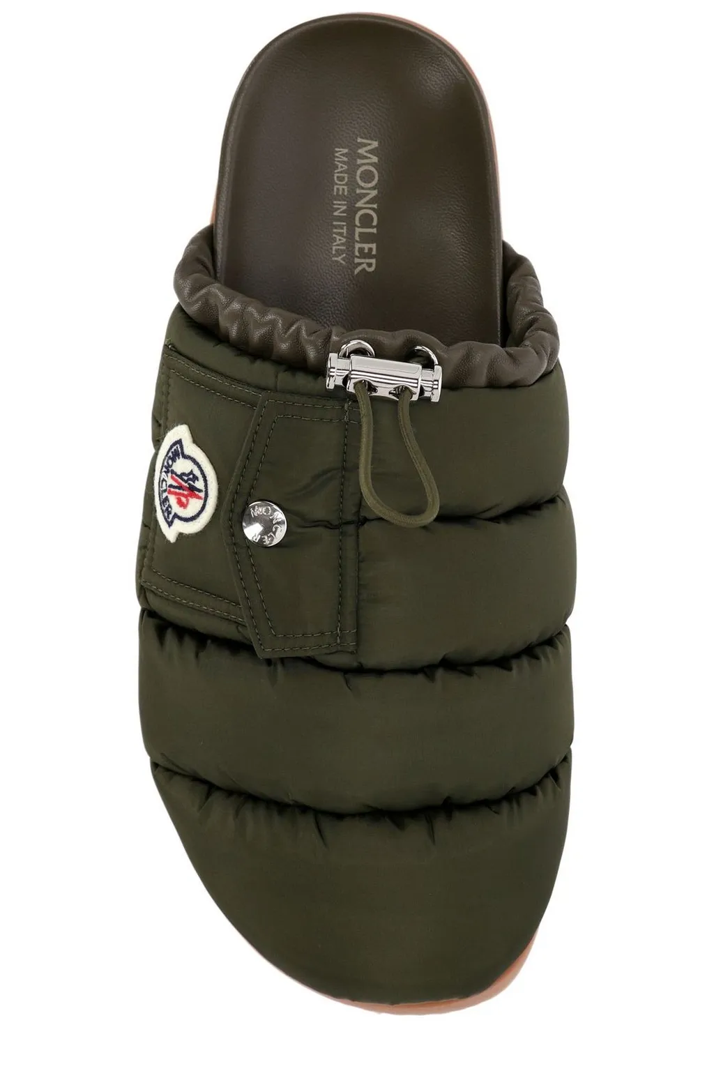 Moncler Logo Patch Padded Slippers