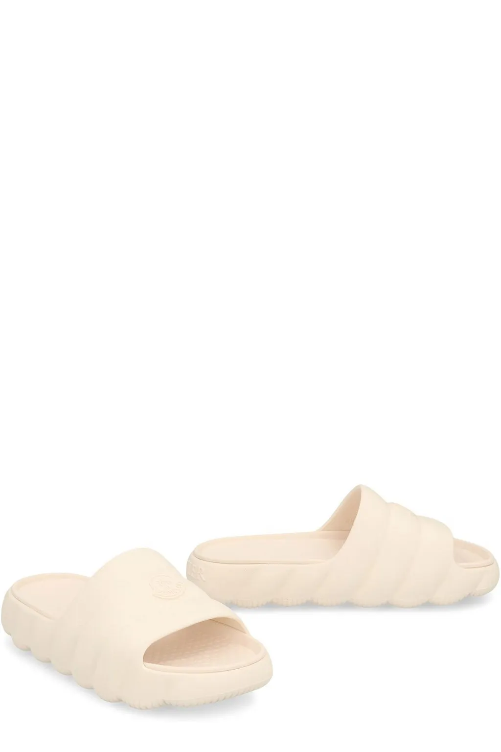 Moncler Lilo Logo Embossed Slides