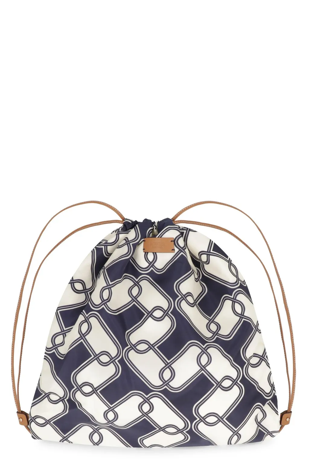 Moncler Logo Patch Woven Tote Bag
