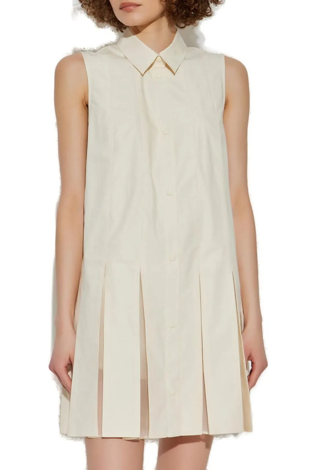 Moncler Sleeveless Mini Shirt Dress