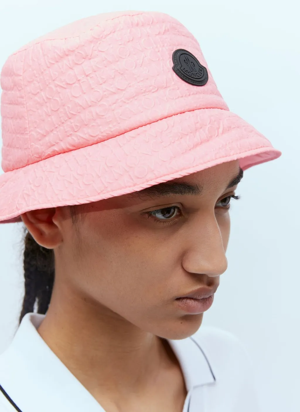 Moncler Emblem Patch Bucket Hat