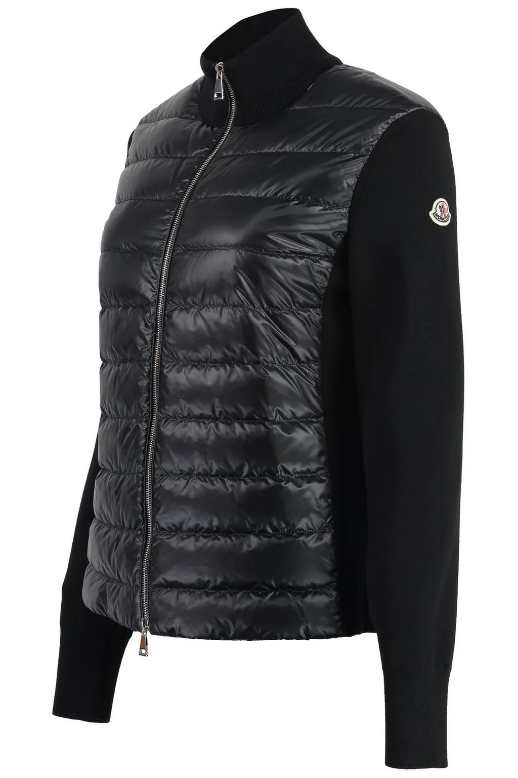 Moncler Panelled Zip-Up Padded Jacket