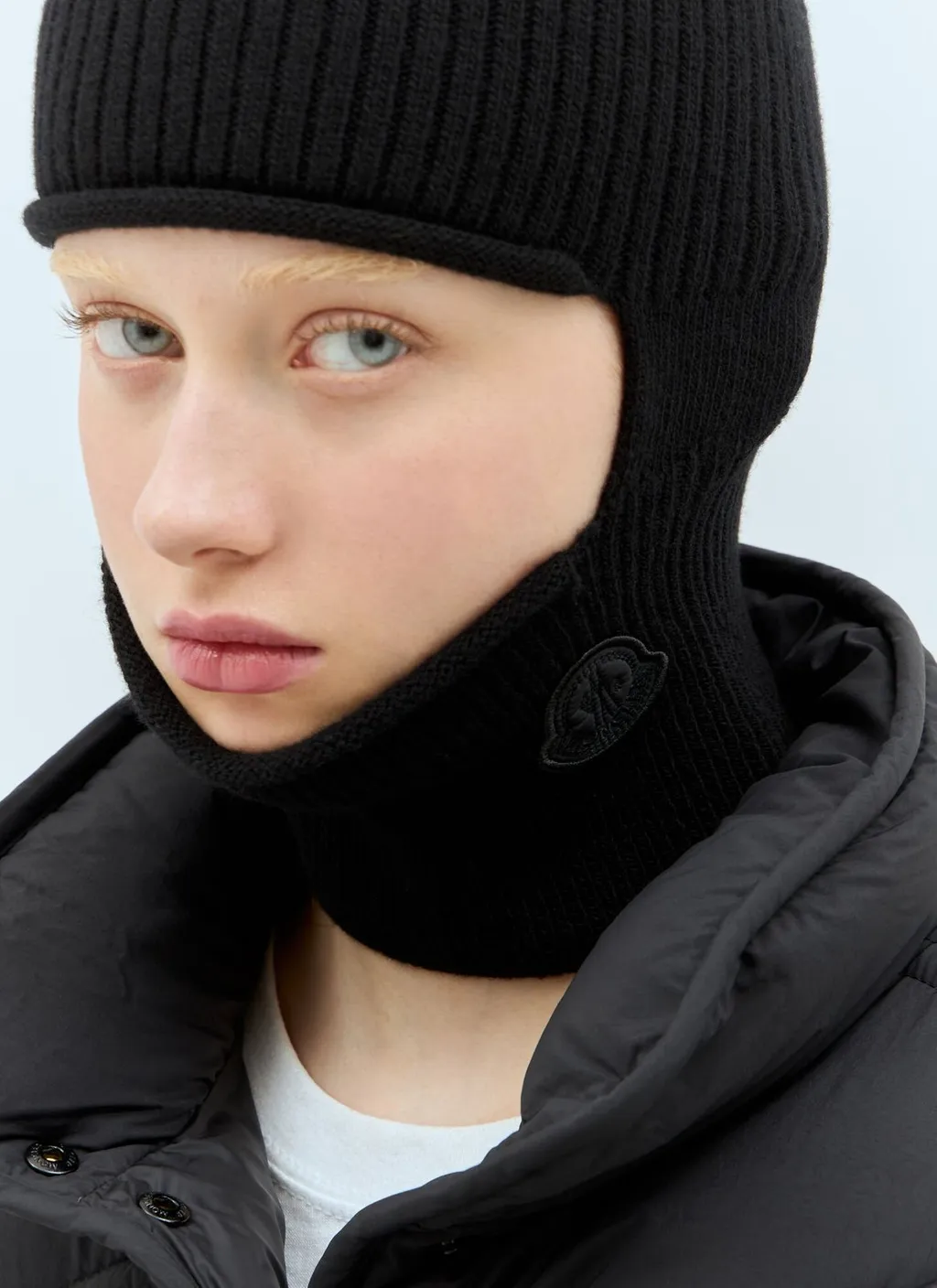 Moncler Wool-Cashmere Knit Balaclava