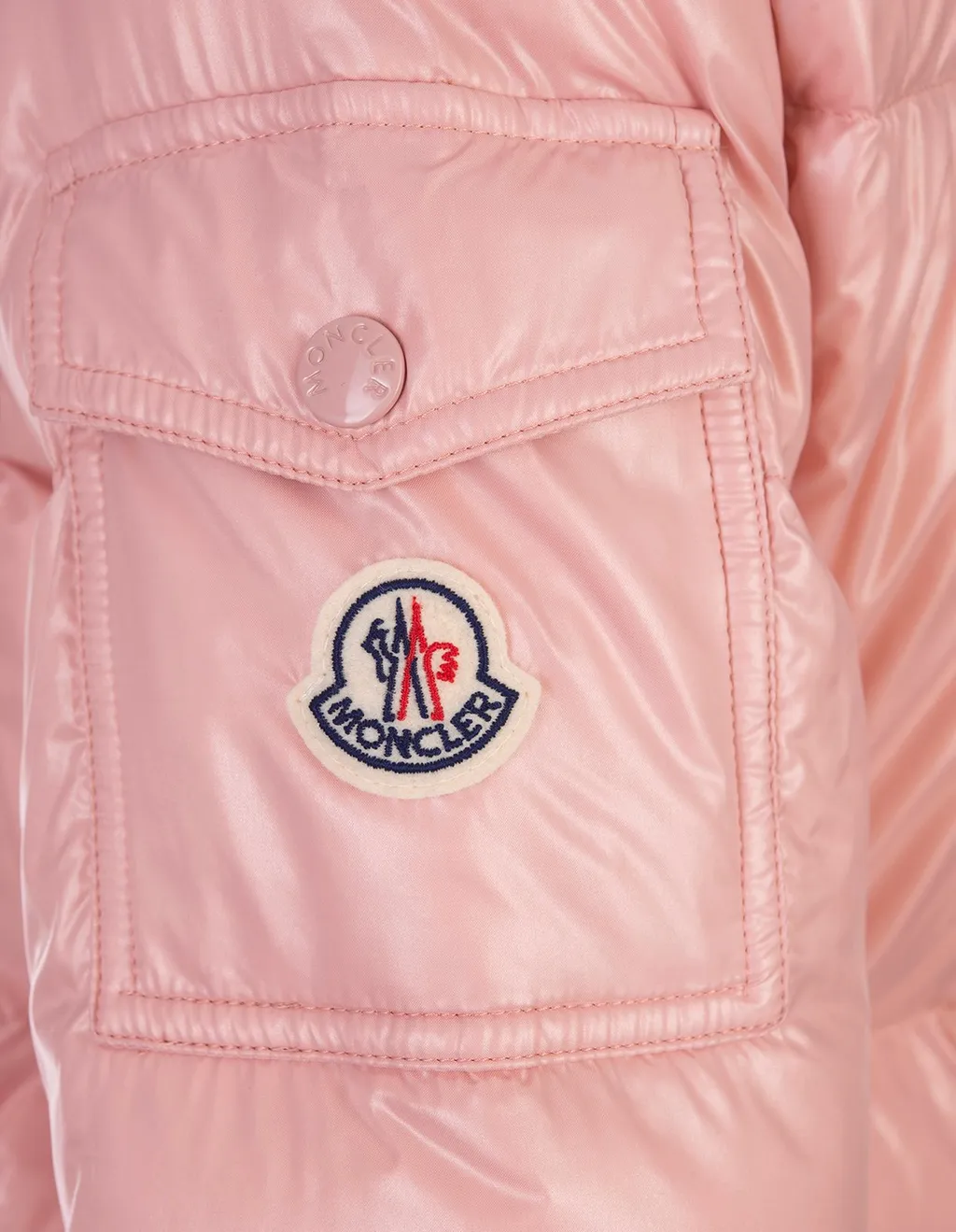 Moncler Zip-Up Puffer Jacket