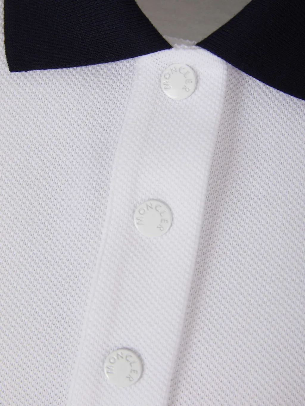 Moncler Logo Embroidered Short-Sleeved Polo Shirt