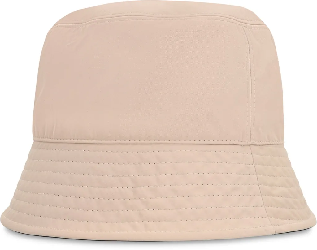 Moncler Logo Patch Narrow Brim Reversible Bucket Hat