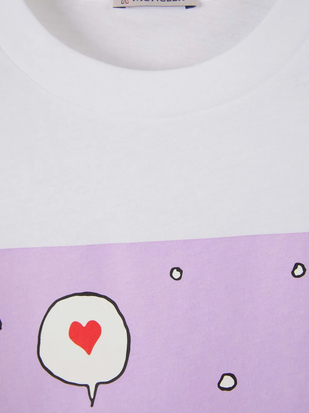Moncler Motif Printed Crewneck T-Shirt
