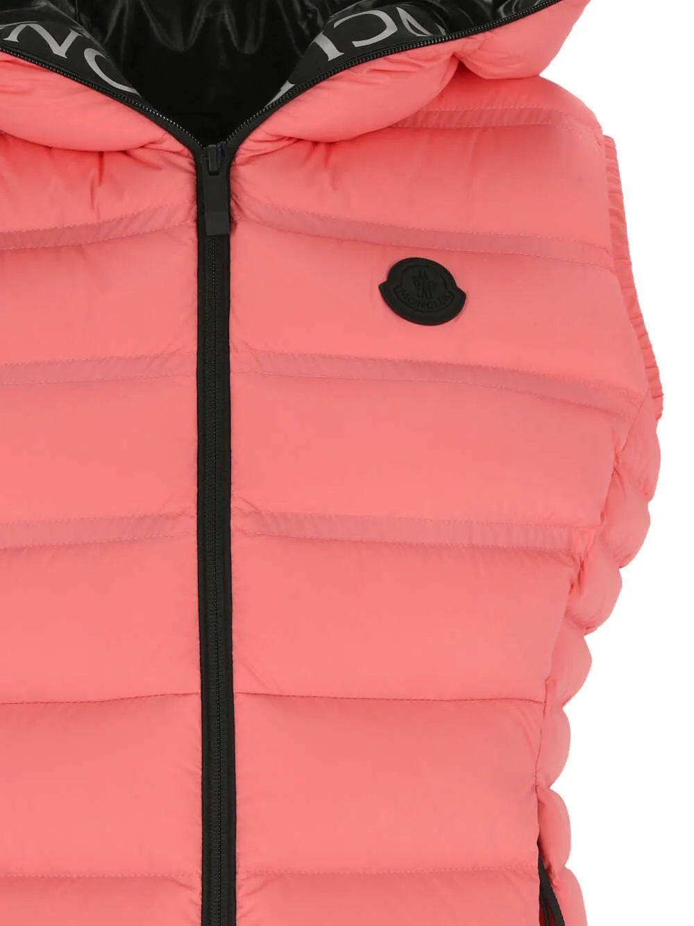 Moncler Logo Patch Zip-Up Padded Gilet