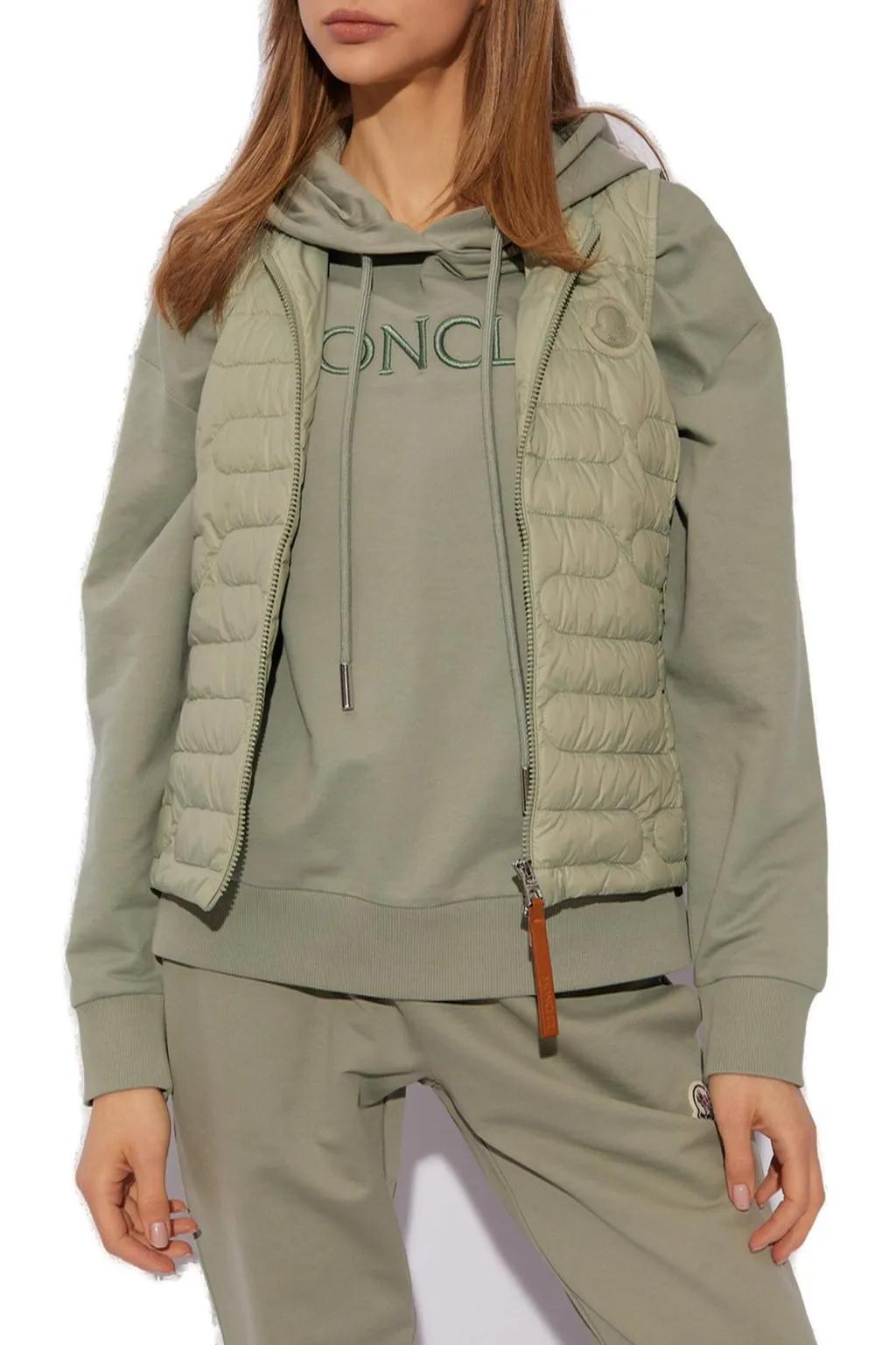Moncler Perille Zip-Up Quilted Vest
