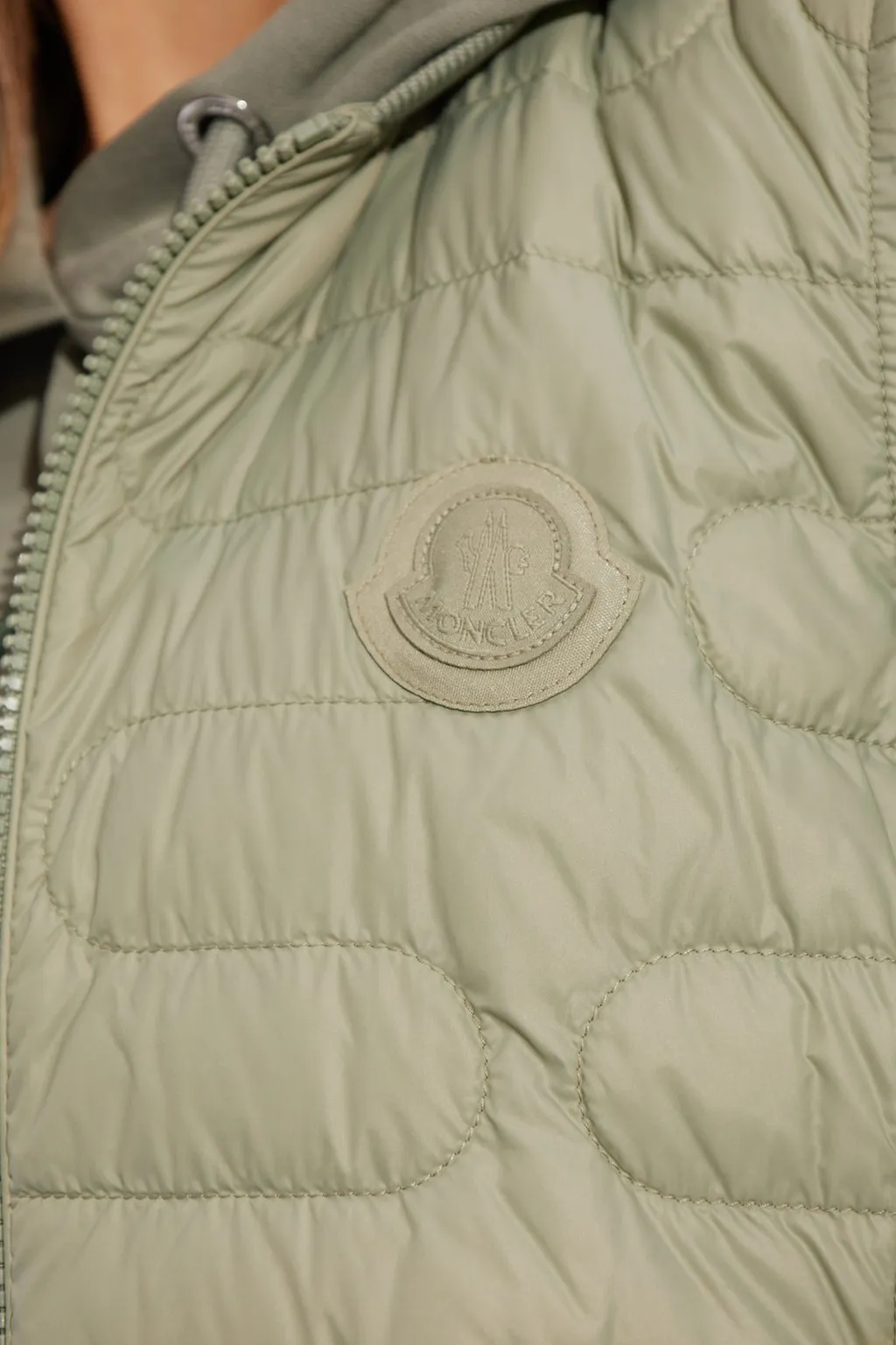 Moncler Perille Zip-Up Quilted Vest