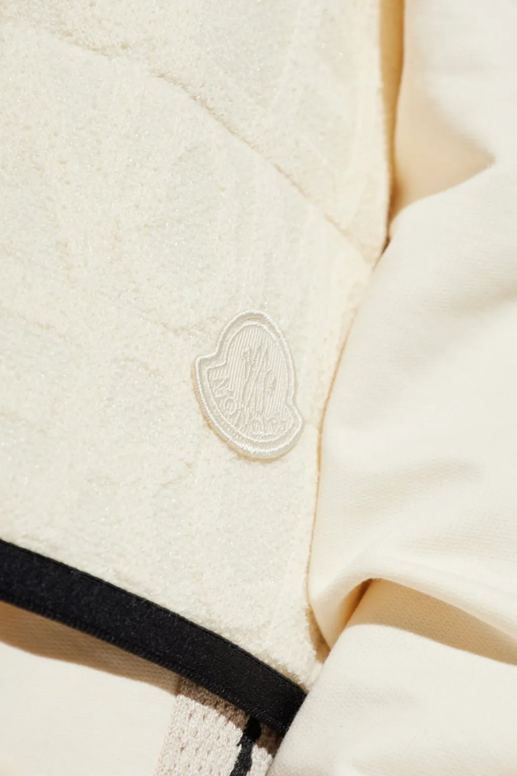 Moncler Terry Cloth Logo Jacquard Padded Gilet