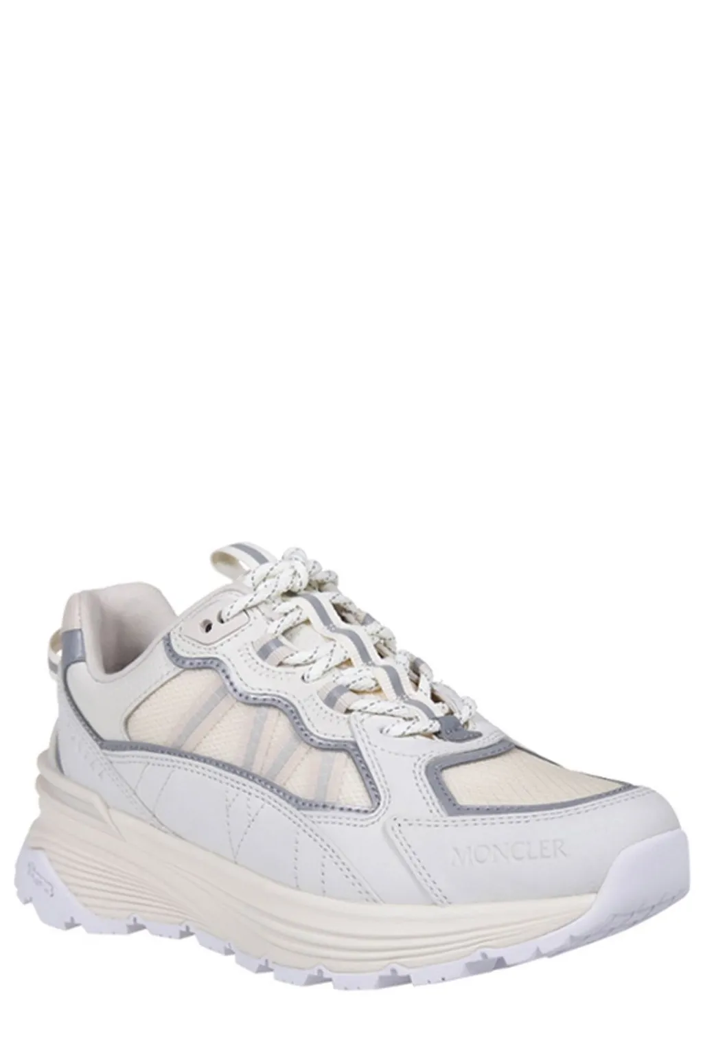 Moncler Logo Detailed Lace-Up Sneakers