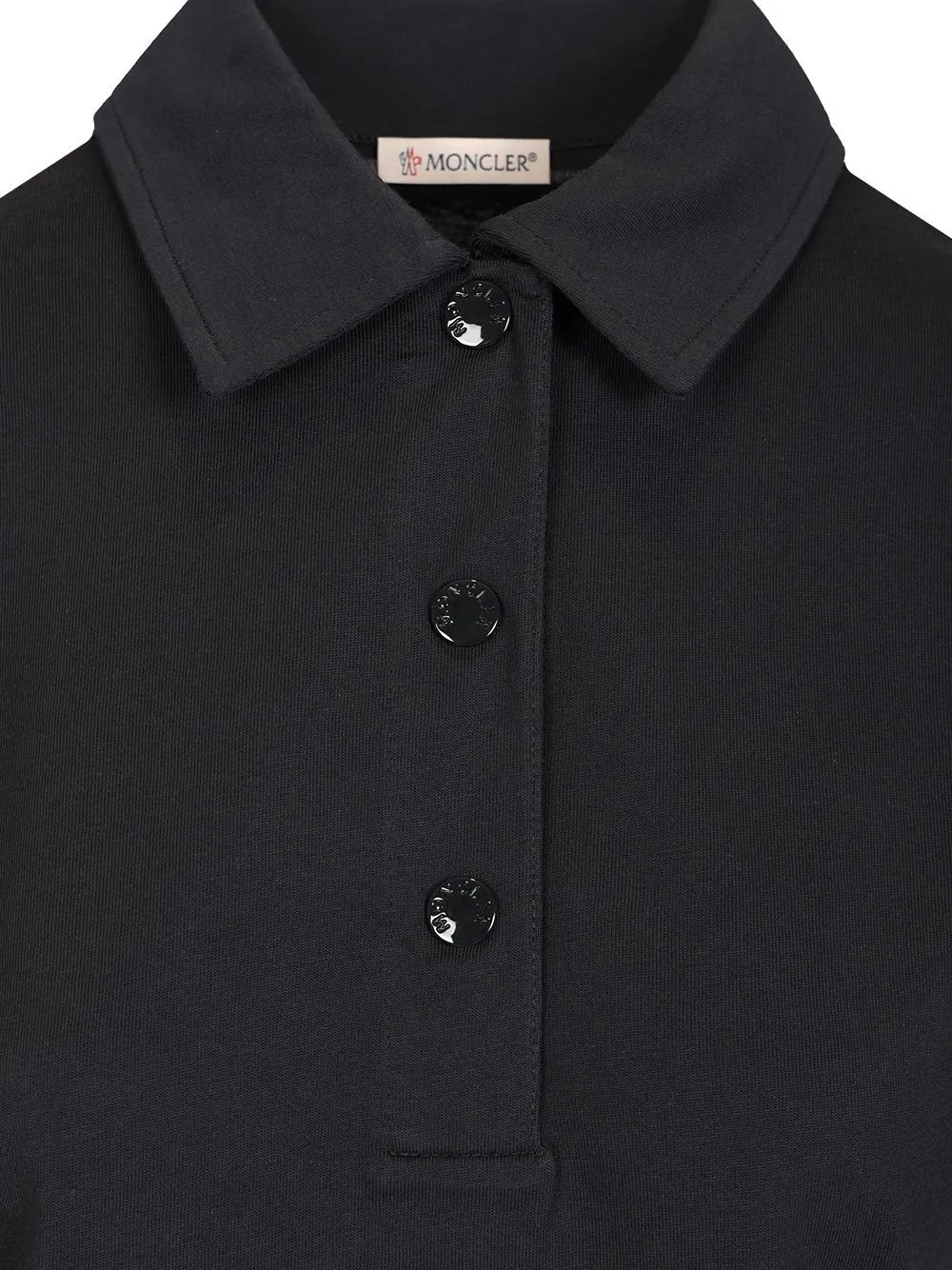 Moncler Logo Patch Short-Sleeve Polo Shirt