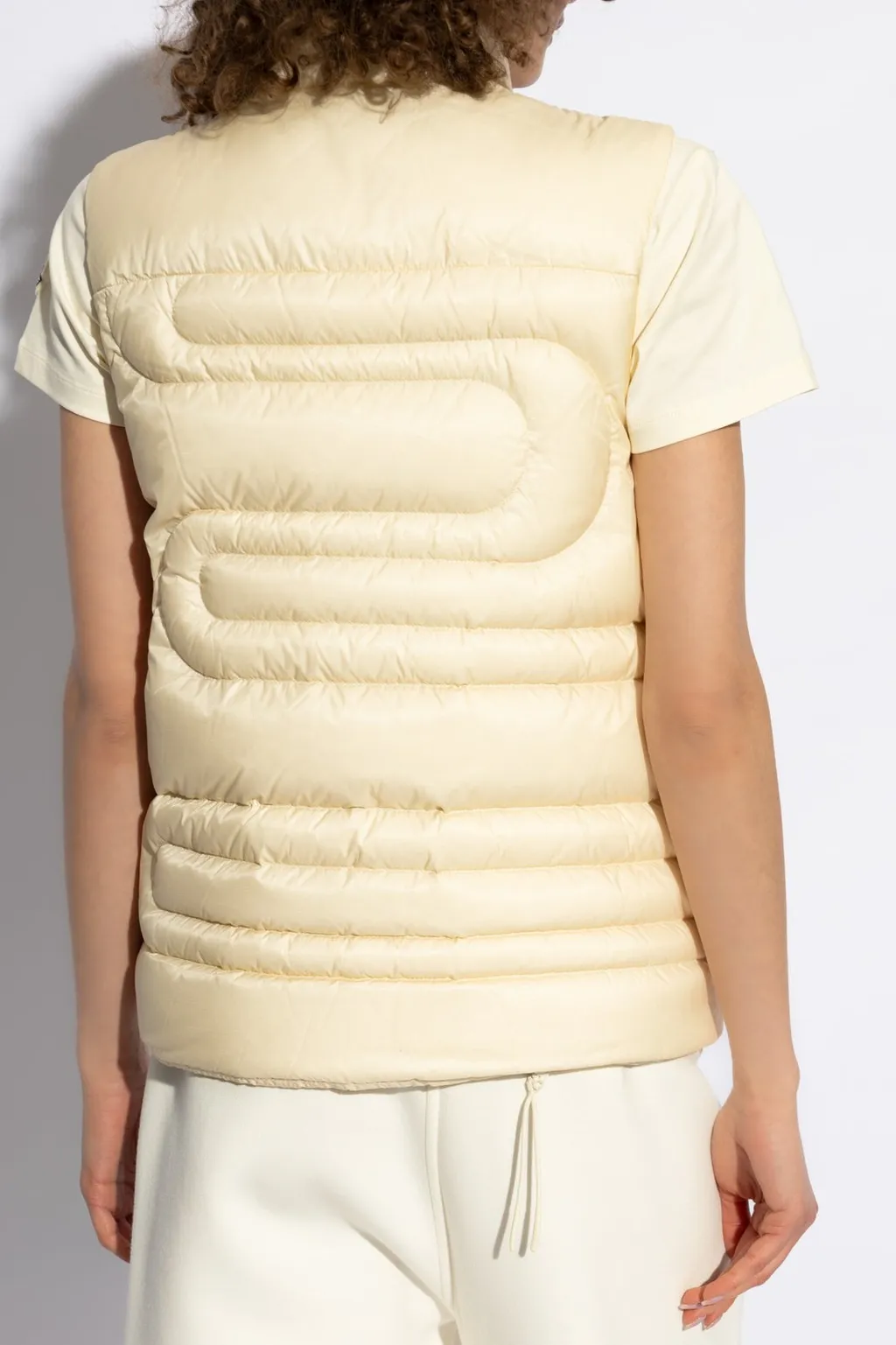Moncler Xihu Logo Patch Down Vest