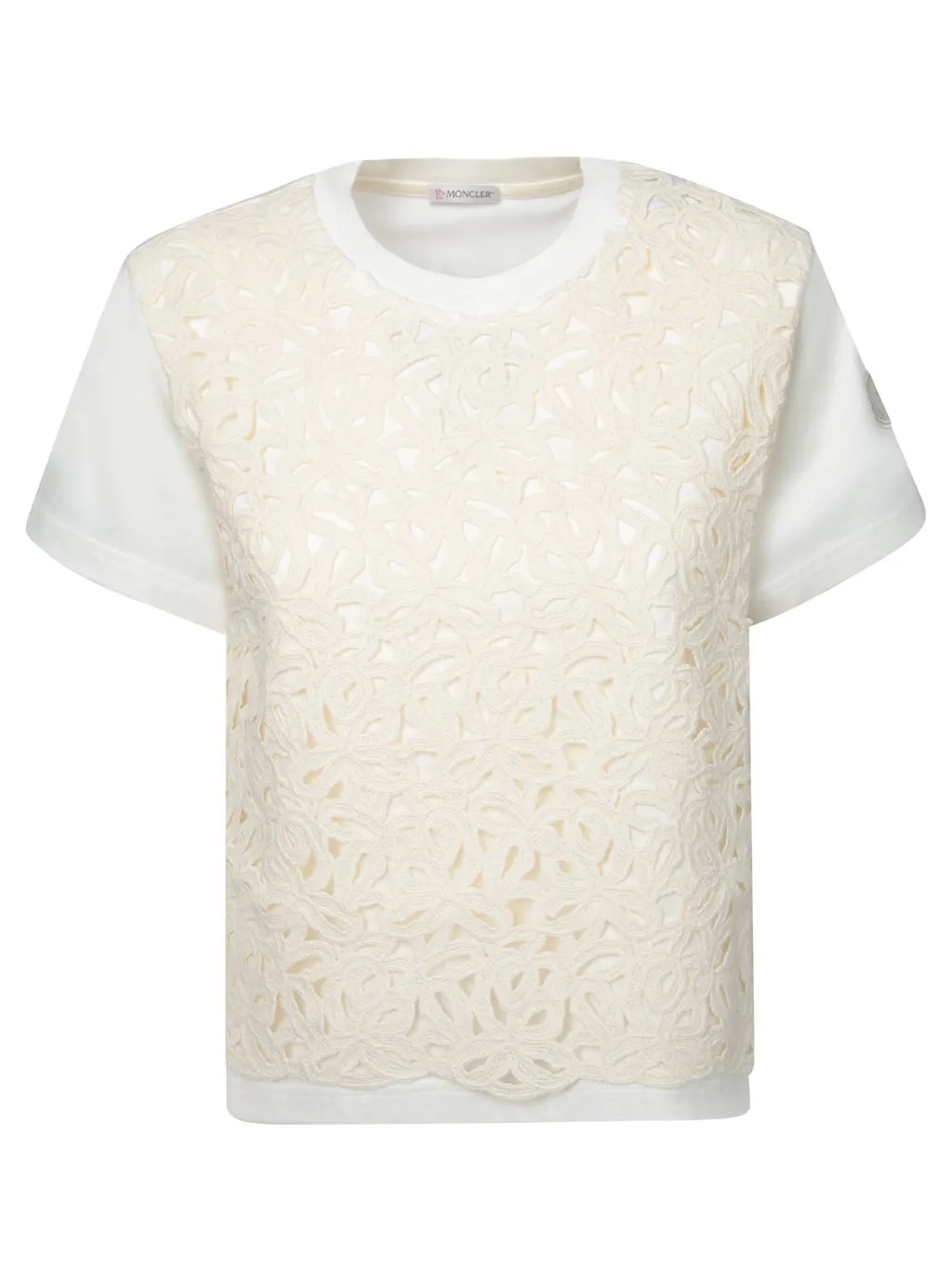 Moncler Macramé Crewneck T-Shirt