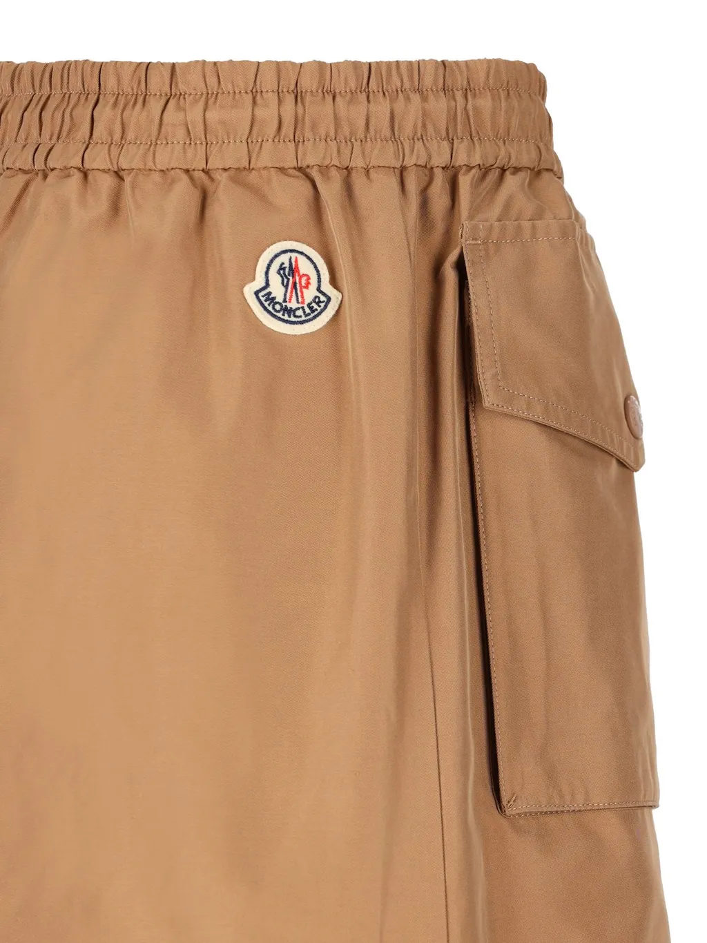 Moncler Logo Patch Drawstring Skirt