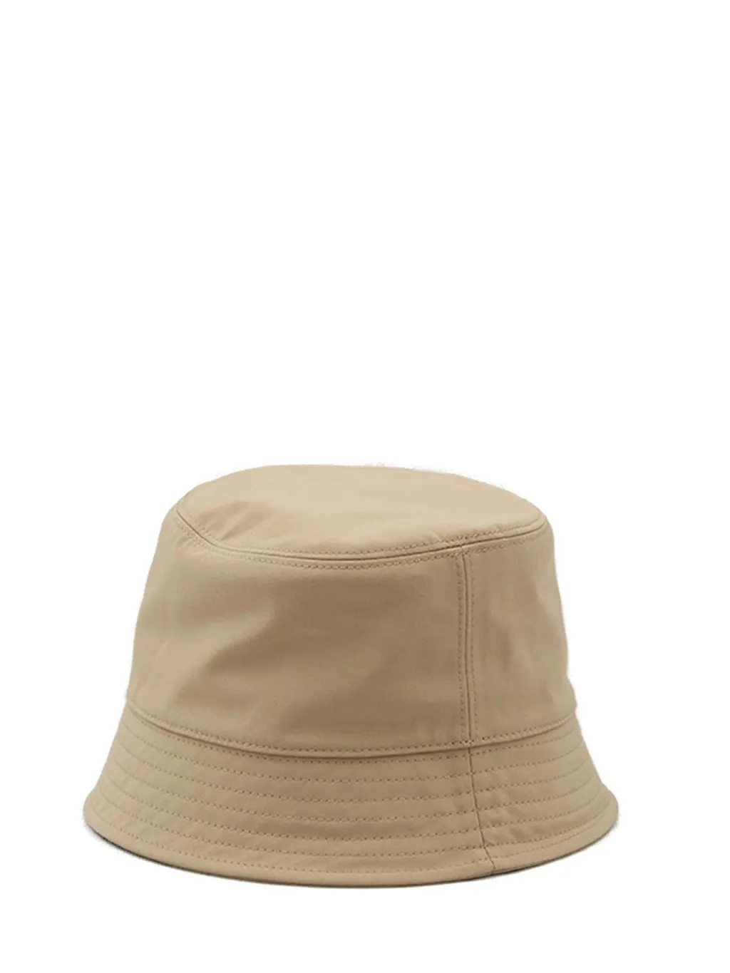 Moncler Logo Patch Narrow Brim Bucket Hat